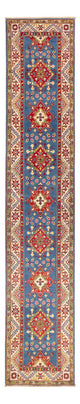 Läufer Ziegler - Kazak - 403 x 78 cm - dunkelblau