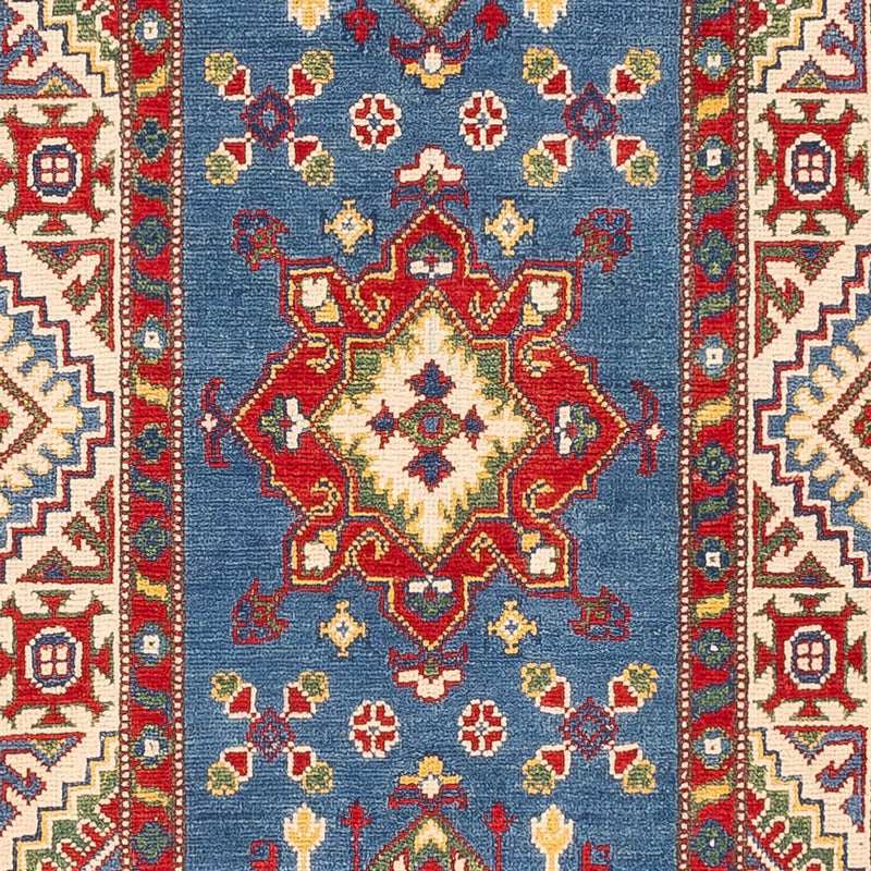 Läufer Ziegler - Kazak - 403 x 78 cm - dunkelblau