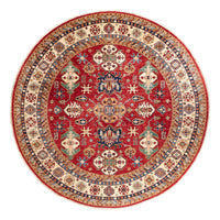 Tapis Ziegler - Kazak ronde  - 306 x 306 cm - multicolore
