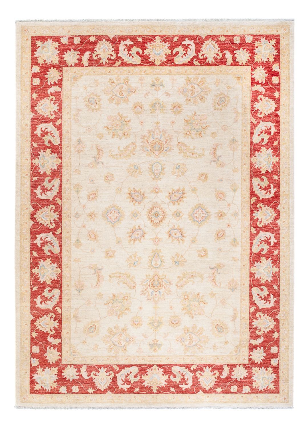 Ziegler Teppich - 238 x 173 cm - creme