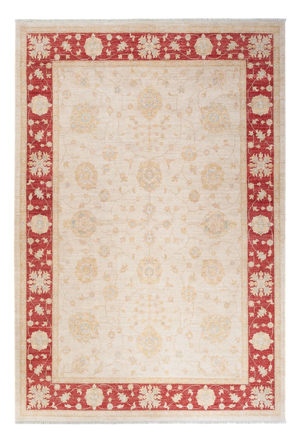 Ziegler Teppich - 243 x 171 cm - creme