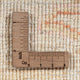 Ziegler Teppich - 235 x 177 cm - hellblau