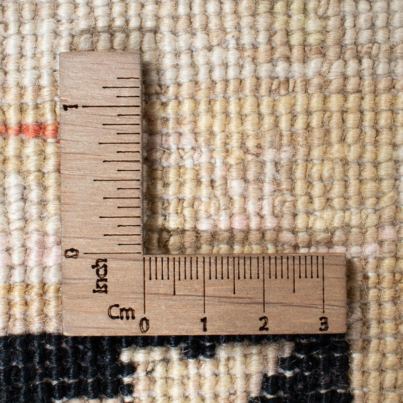 Ziegler Teppich - 242 x 168 cm - schwarz