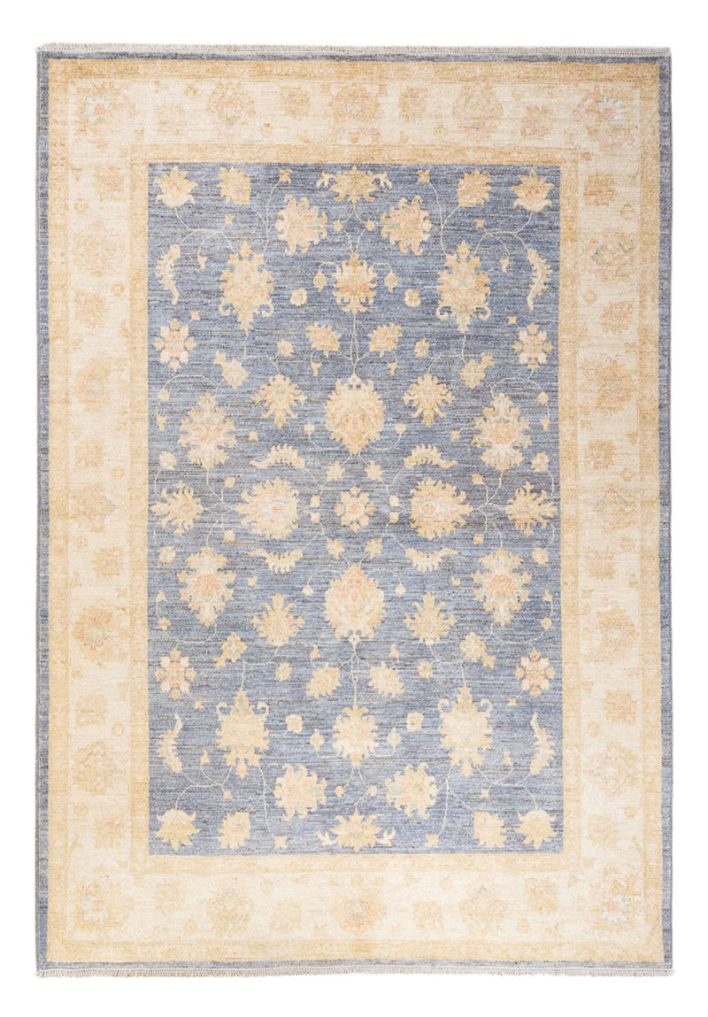 Ziegler Teppich - 248 x 170 cm - seeblau
