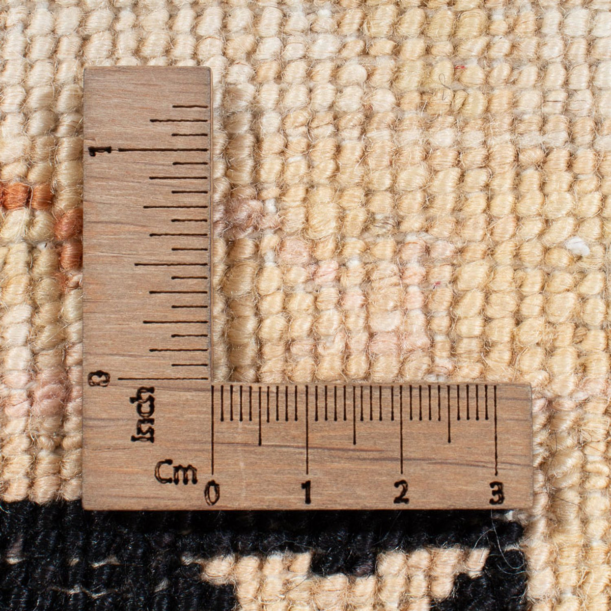 Ziegler Teppich - 243 x 175 cm - schwarz