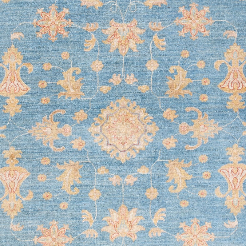 Ziegler Teppich - 240 x 173 cm - blau