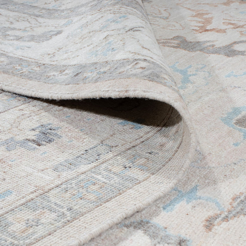 Ziegler Teppich - Usak - 236 x 176 cm - hellgrau