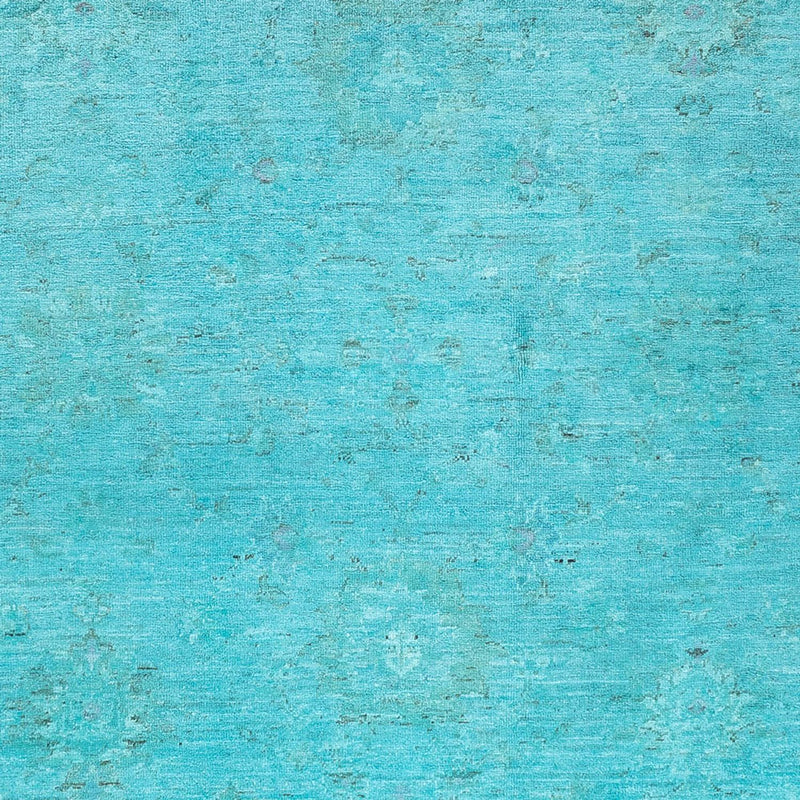 Tapis Ziegler - Moderne - Vintage/Overdyed - 249 x 171 cm - turquoise