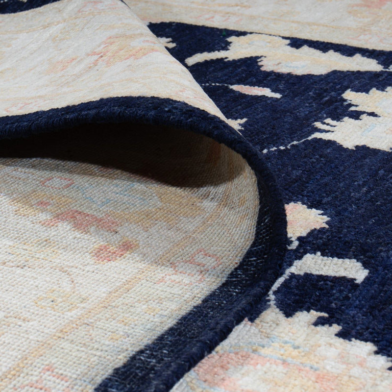 Ziegler Teppich - 239 x 170 cm - schwarz