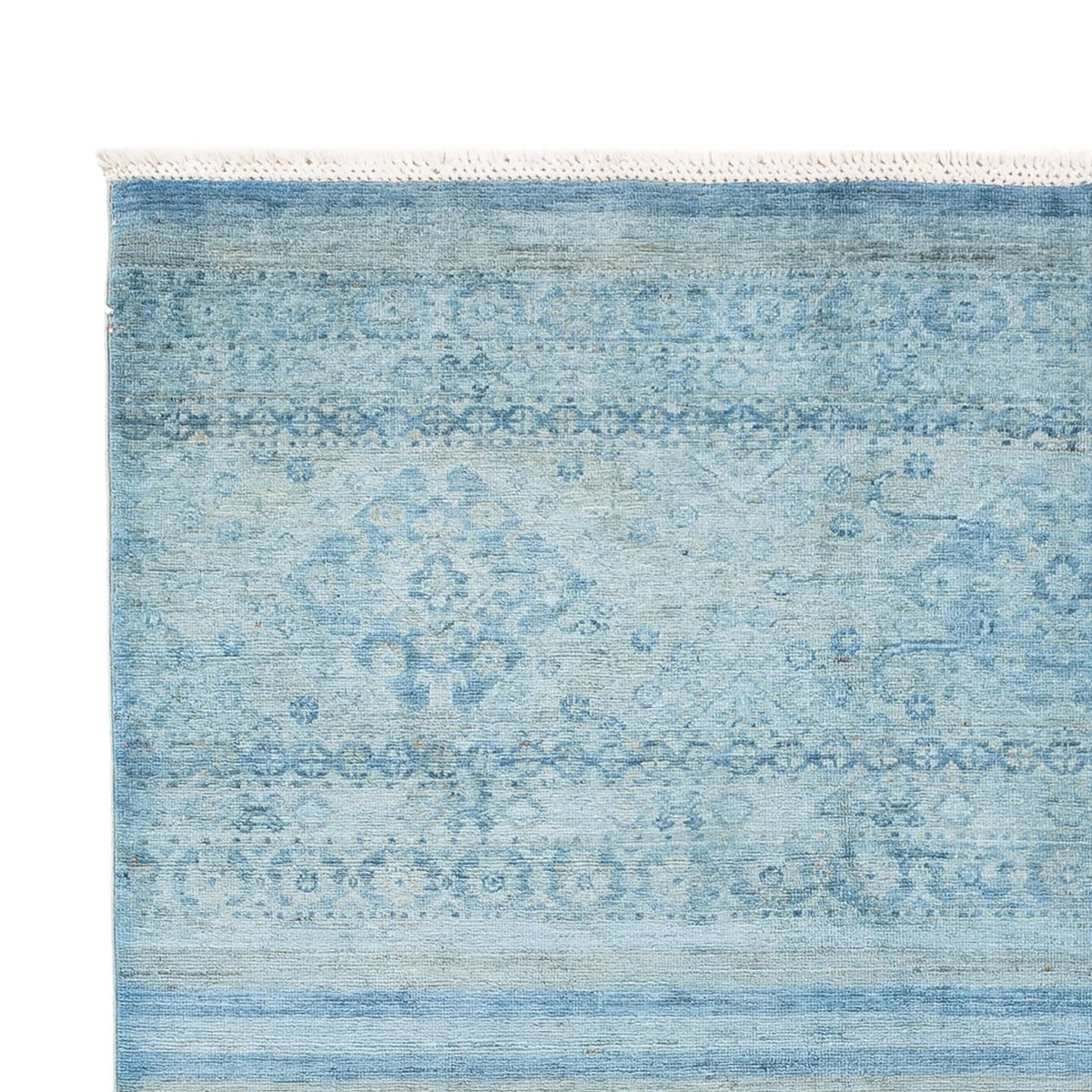 Ziegler Teppich - Modern - 250 x 171 cm - hellblau