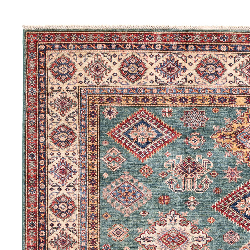 Ziegler Teppich - Kazak - 304 x 245 cm - hellgrün