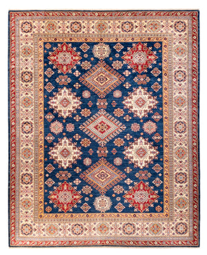Ziegler Teppich - Kazak - 297 x 244 cm - dunkelblau