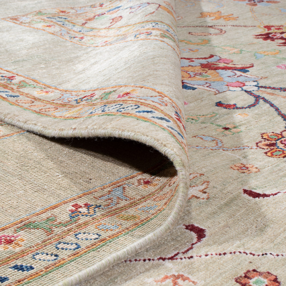 Ziegler Teppich - Ariana - 290 x 246 cm - dunkelbeige