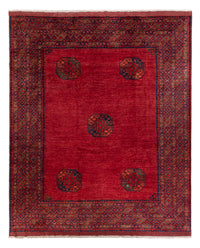 Tapis afghan - Kunduz - 312 x 258 cm - rouge