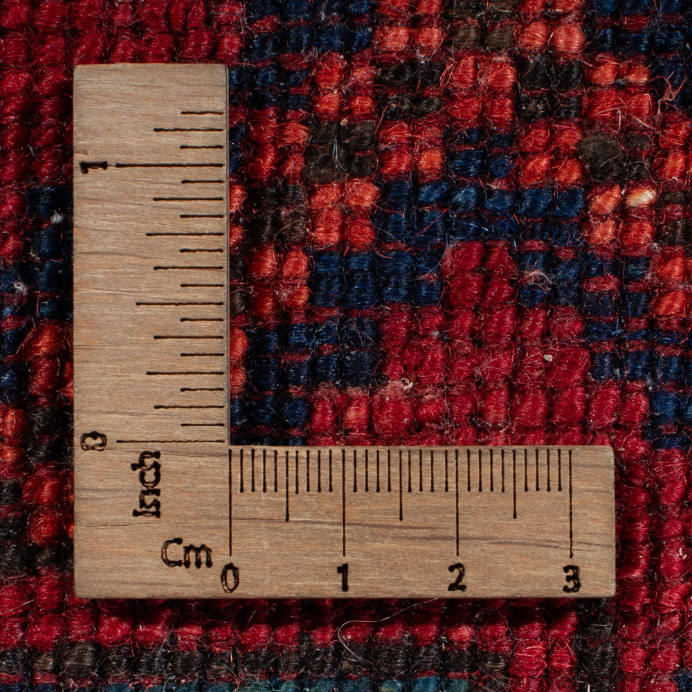 Afghan Teppich - Kunduz - 312 x 258 cm - rot