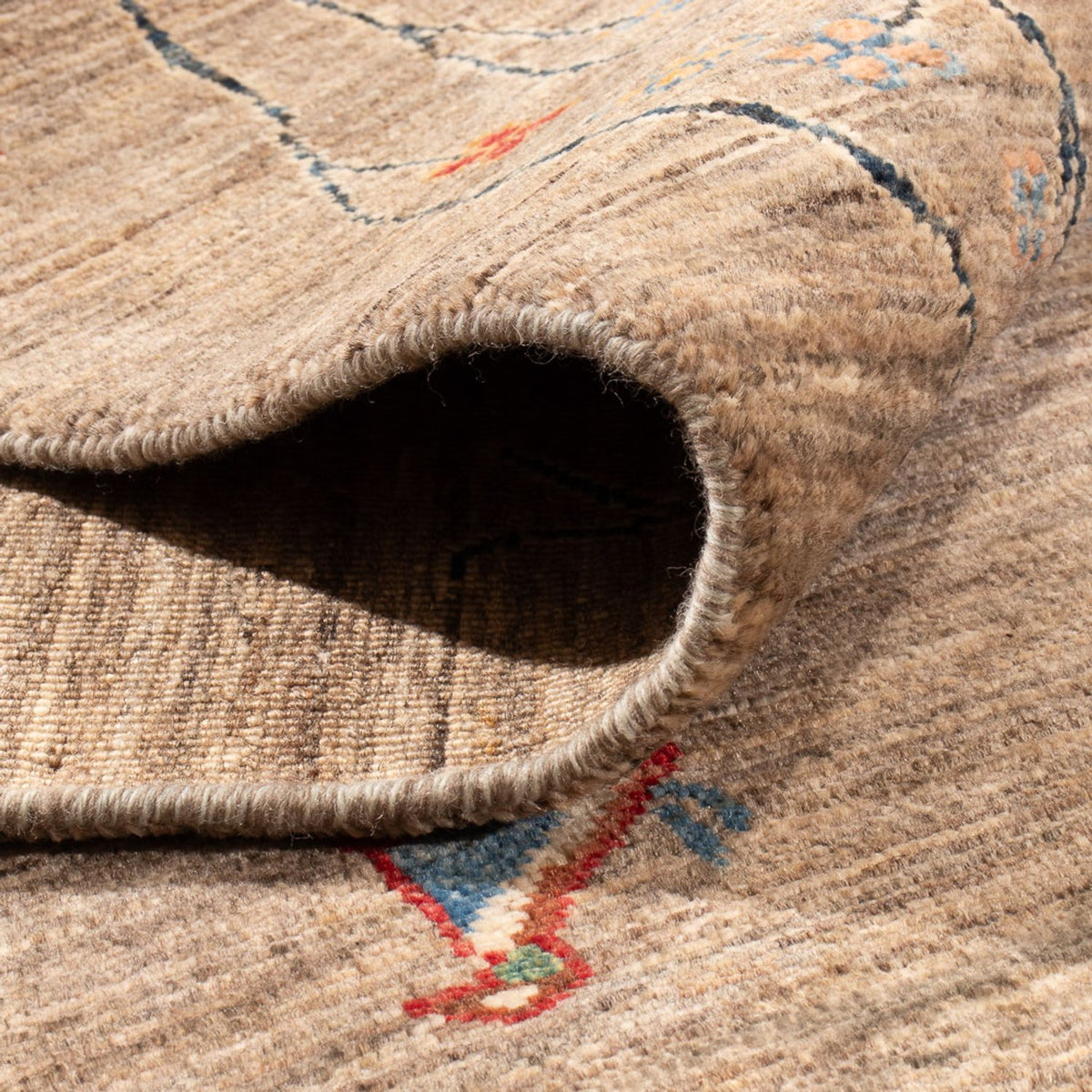 Ziegler Teppich - Ariana - 293 x 241 cm - dunkelbeige