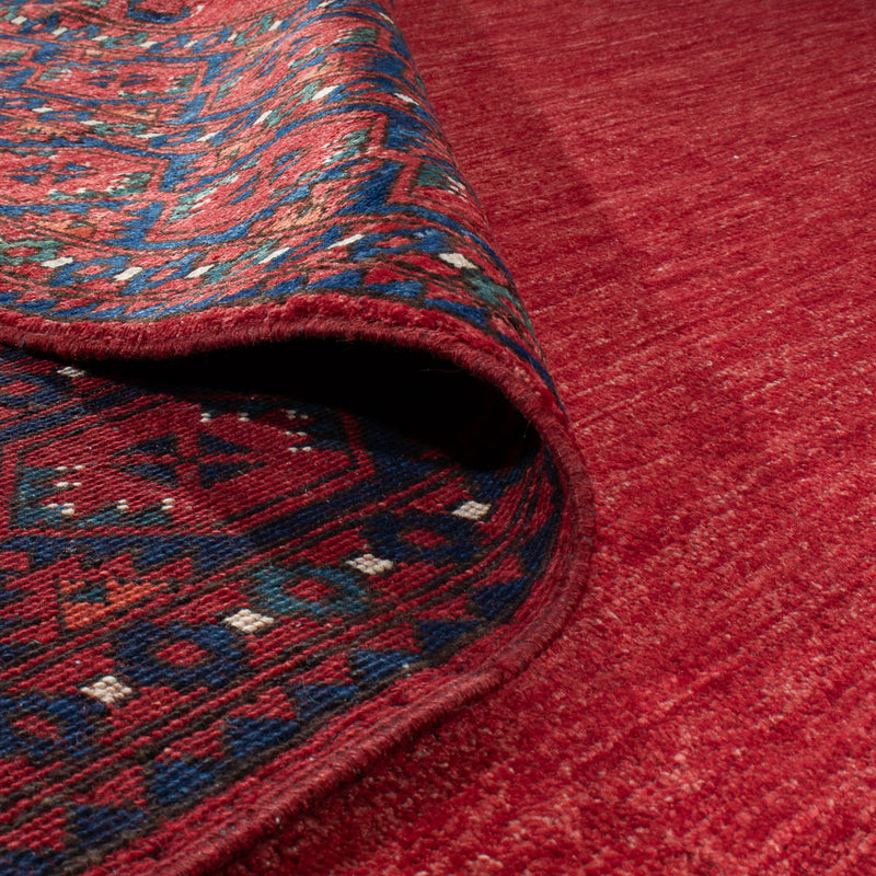 Afghan Teppich - Kunduz - 313 x 259 cm - rot
