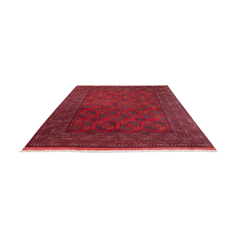 Afghan Teppich - Kunduz - 306 x 255 cm - rot