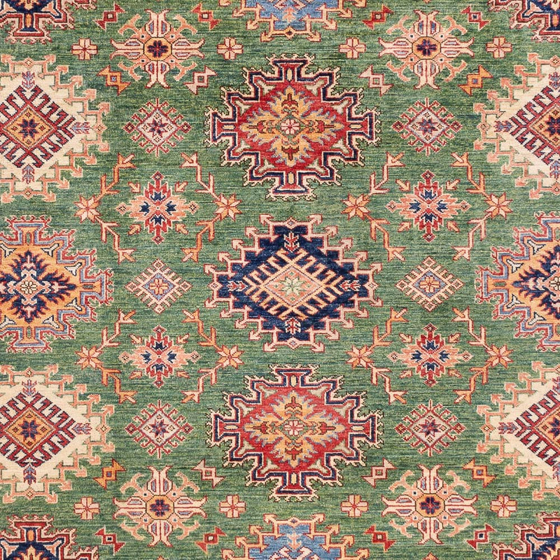 Ziegler Teppich - Kazak - 310 x 245 cm - grün