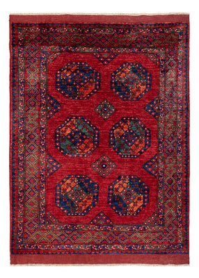 Afghan Teppich - Kunduz - 199 x 149 cm - rot