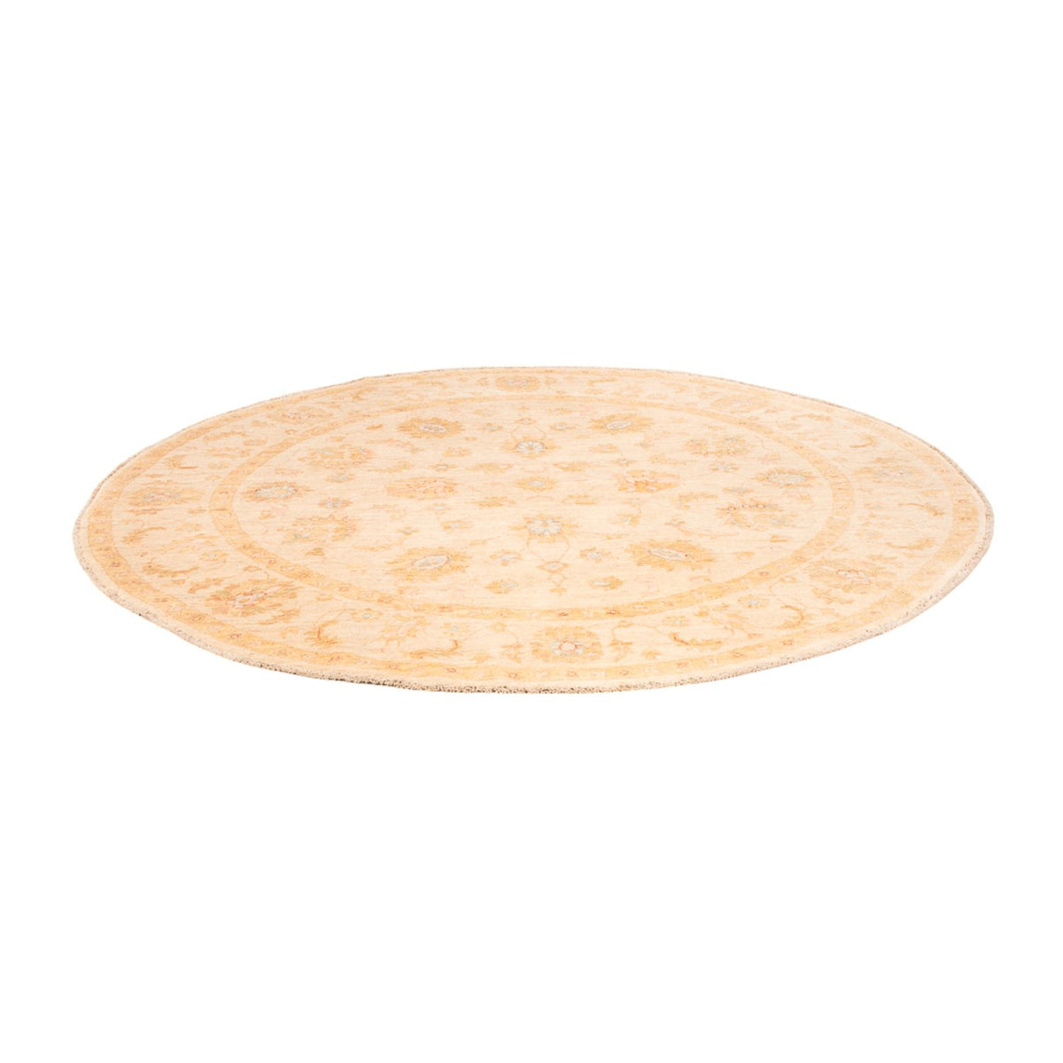 Ziegler Teppich rund  - 200 x 199 cm - beige