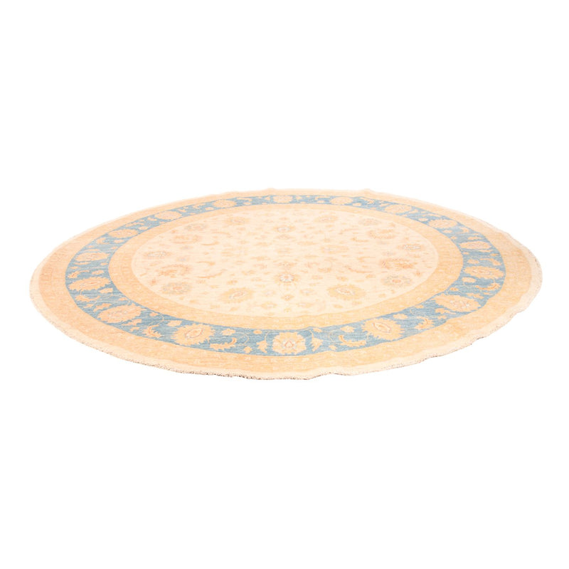 Ziegler Teppich rund  - 246 x 245 cm - beige