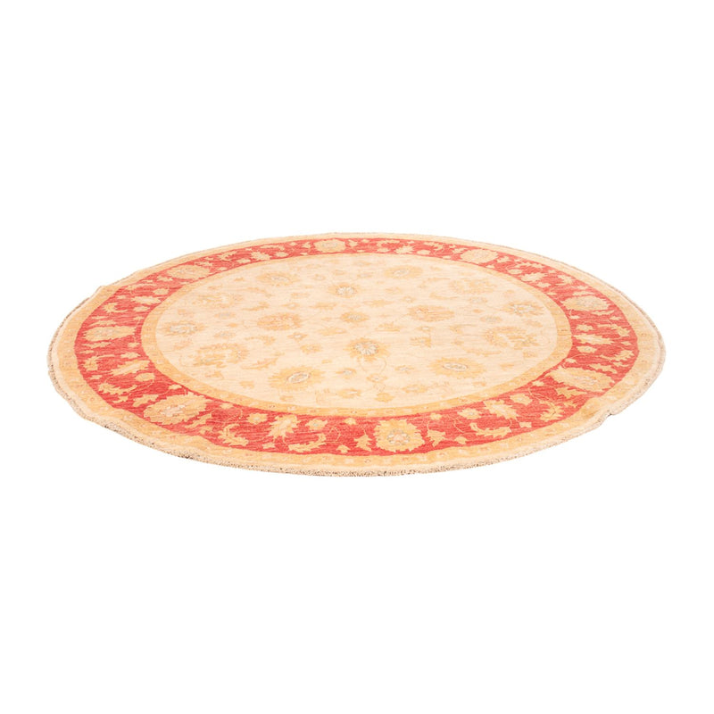 Ziegler Teppich rund  - 203 x 198 cm - beige