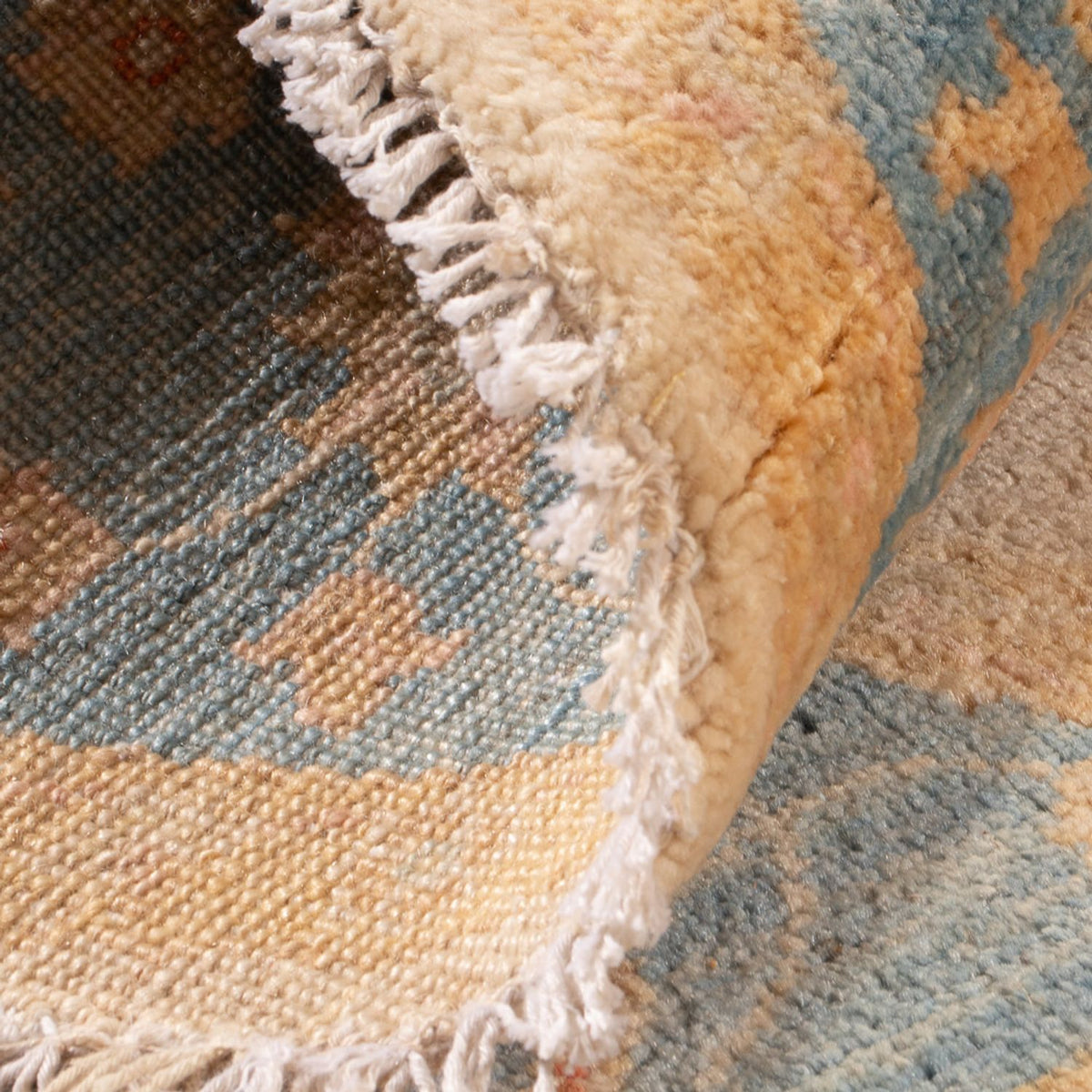 Ziegler Teppich rund  - 149 x 145 cm - beige