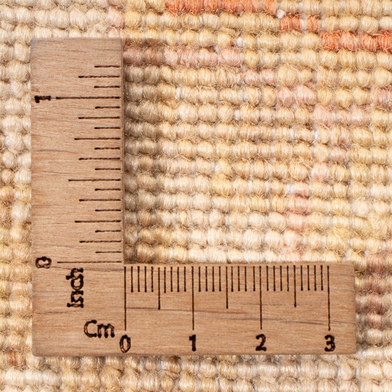 Ziegler Teppich rund  - 146 x 146 cm - seeblau