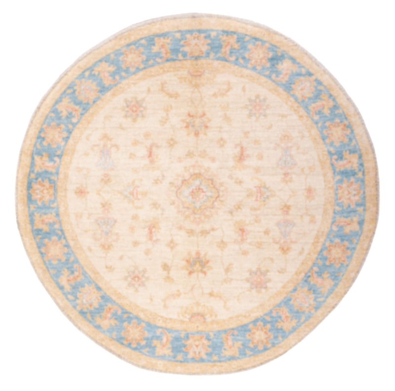 Ziegler Teppich rund  - 147 x 145 cm - beige