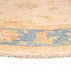 Ziegler Teppich rund  - 152 x 146 cm - beige