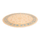 Ziegler Teppich rund  - 152 x 146 cm - beige