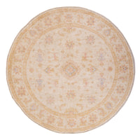 Tapis Ziegler ronde  - 150 x 147 cm - beige