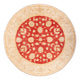 Ziegler Teppich rund  - 204 x 199 cm - rot