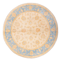 Ziegler Teppich rund  - 199 x 194 cm - beige