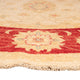 Ziegler Teppich rund  - 200 x 178 cm - beige