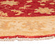 Ziegler Teppich rund  - 149 x 149 cm - rot