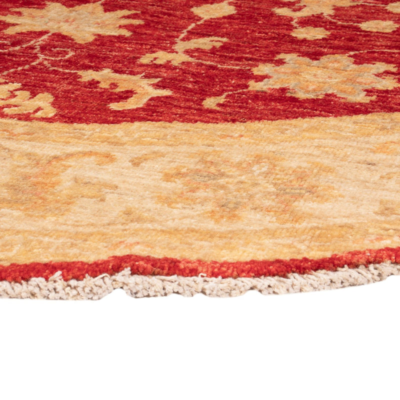 Ziegler Teppich rund  - 149 x 149 cm - rot