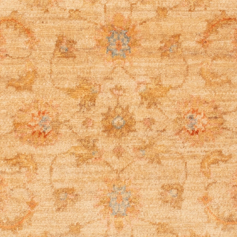 Ziegler Teppich rund  - 95 x 99 cm - beige