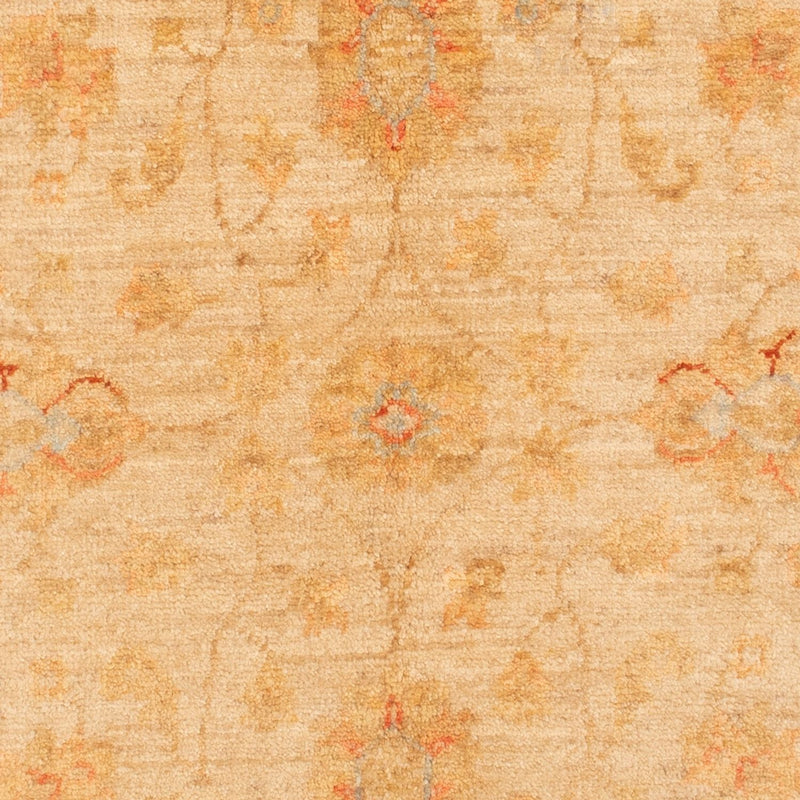 Ziegler Teppich rund  - 97 x 101 cm - beige