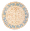 Tapis Ziegler 143x147cm - Tapis oriental - beige - Rond / Beige / 143 x 147 cm Rond