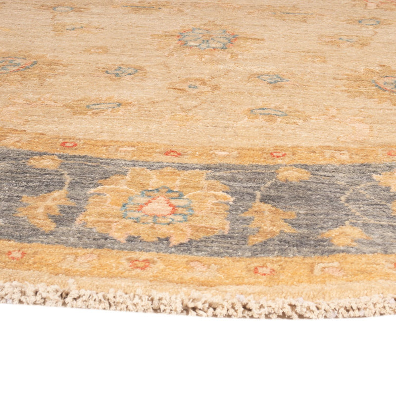 Ziegler Teppich rund  - 197 x 196 cm - beige
