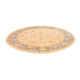 Ziegler Teppich rund  - 197 x 196 cm - beige