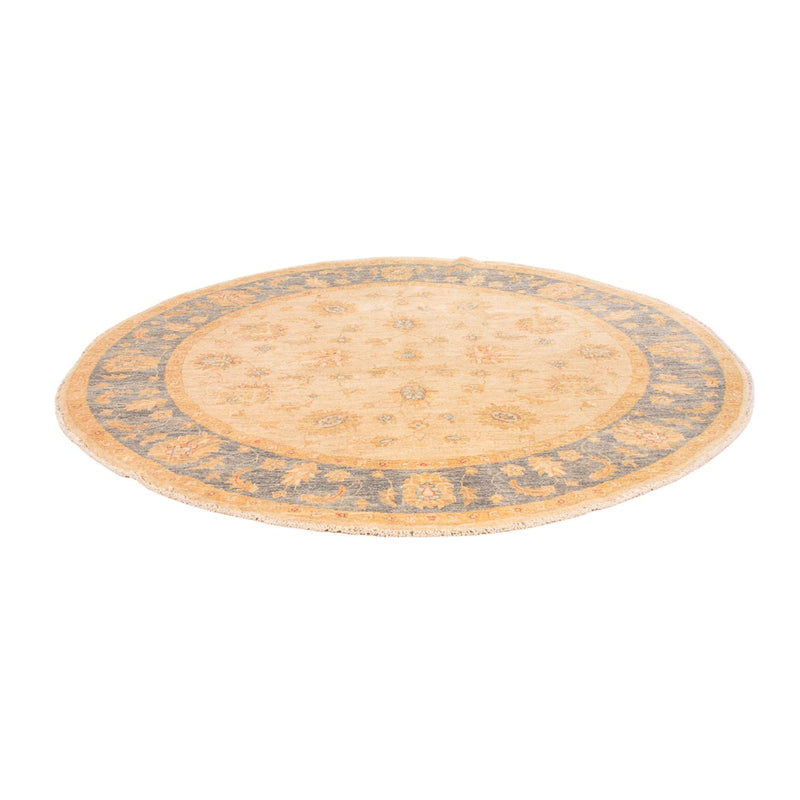 Ziegler Teppich rund  - 197 x 196 cm - beige