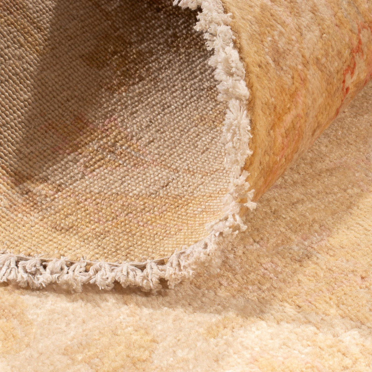 Ziegler Teppich rund  - 148 x 147 cm - hellbeige