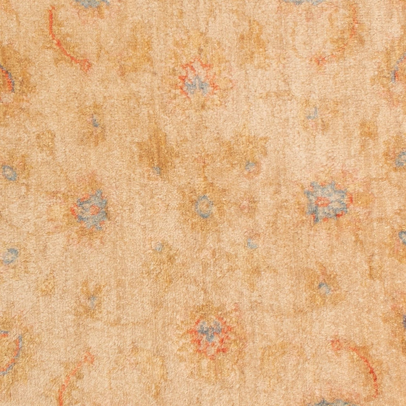 Ziegler Teppich rund  - 99 x 98 cm - beige