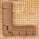 Ziegler Teppich rund  - 99 x 98 cm - beige