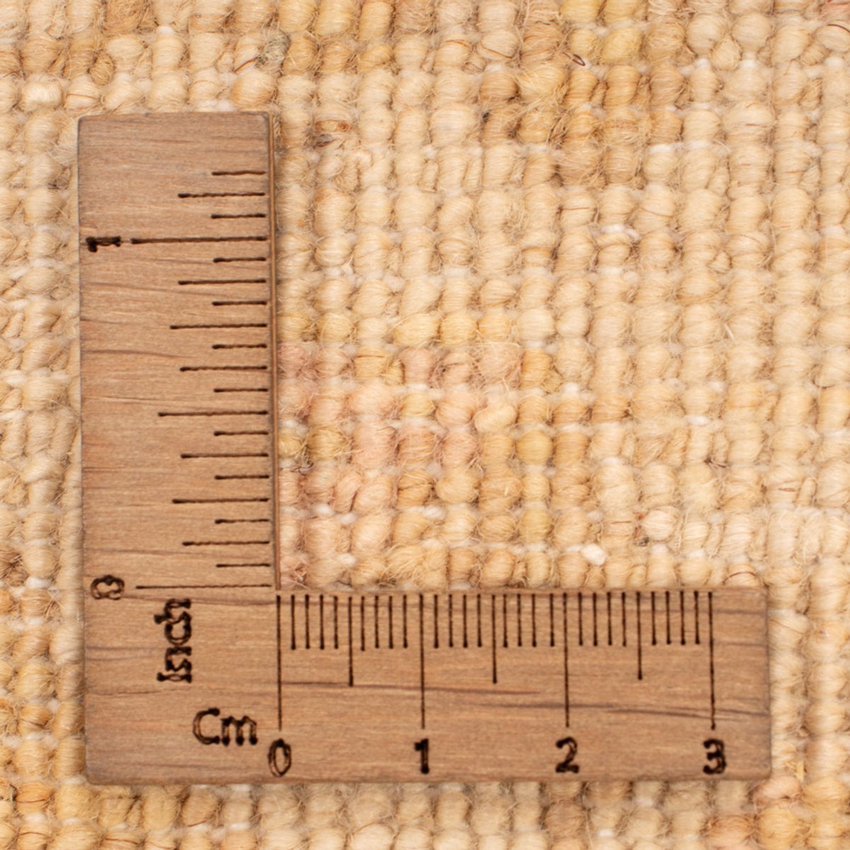 Ziegler Teppich rund  - 99 x 99 cm - beige