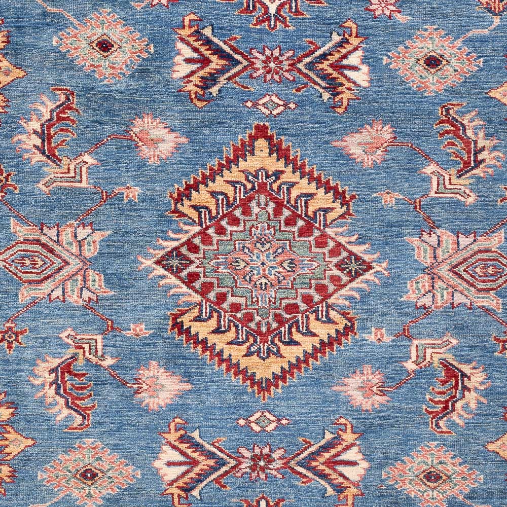 Ziegler Teppich - Kazak - 202 x 149 cm - blau