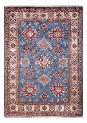 Ziegler Teppich - Kazak - 204 x 146 cm - blau